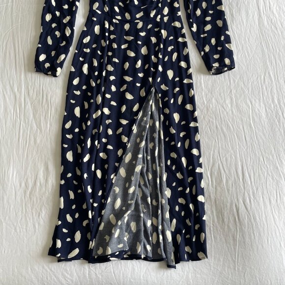 Reformation Sigmund Dress Splatter Print (sz 6) - Picture 7 of 11